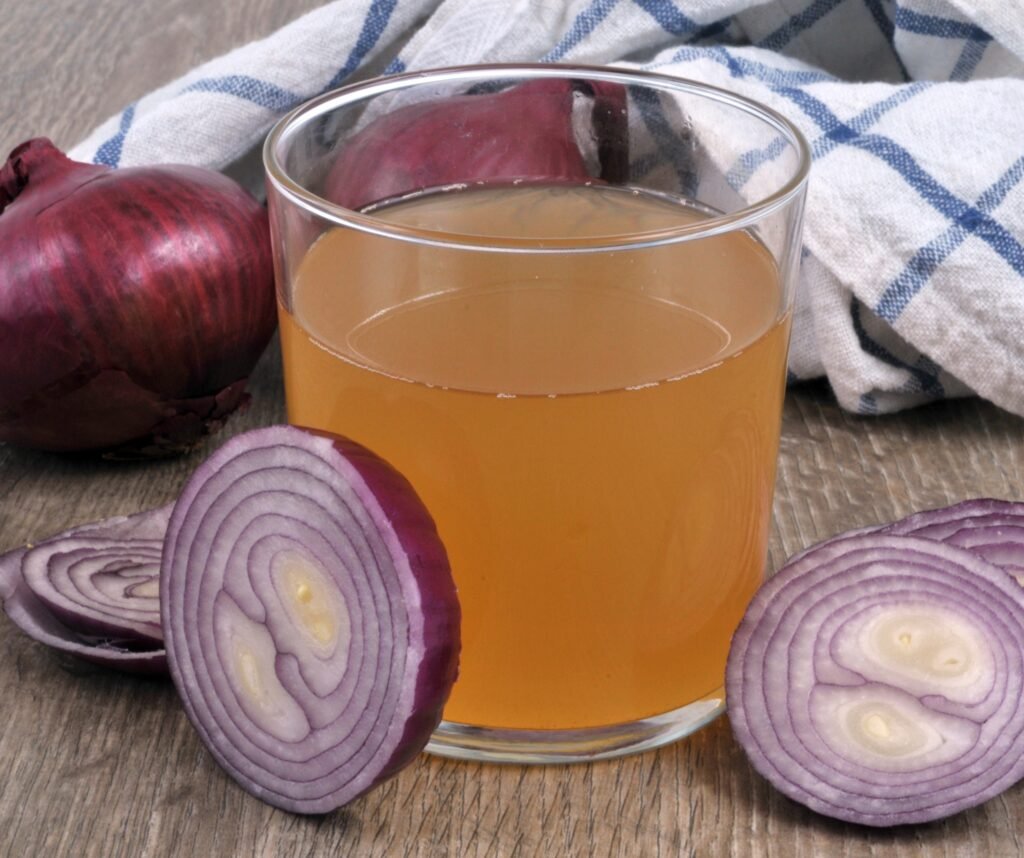 USE ONION JUICE: