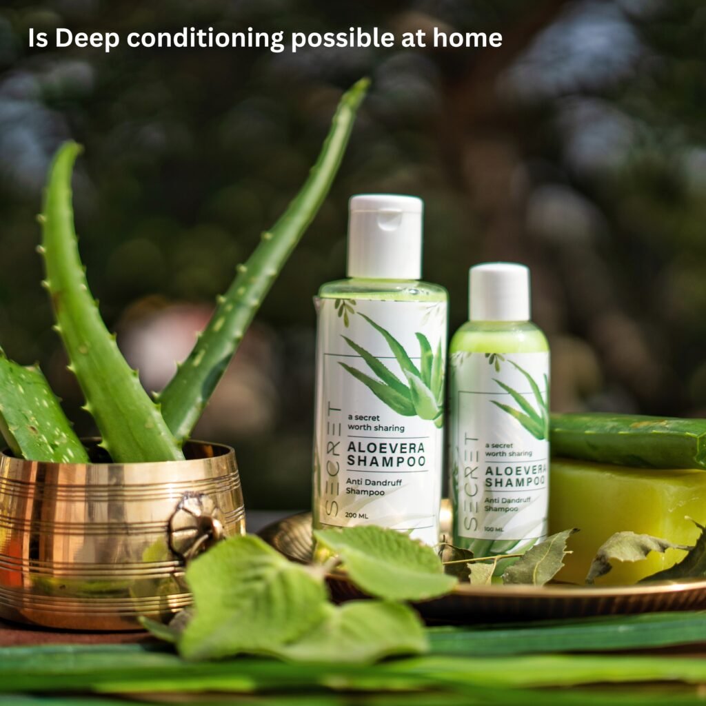 IS DEEP CONDITIONING POSSIBLE AT HOME: