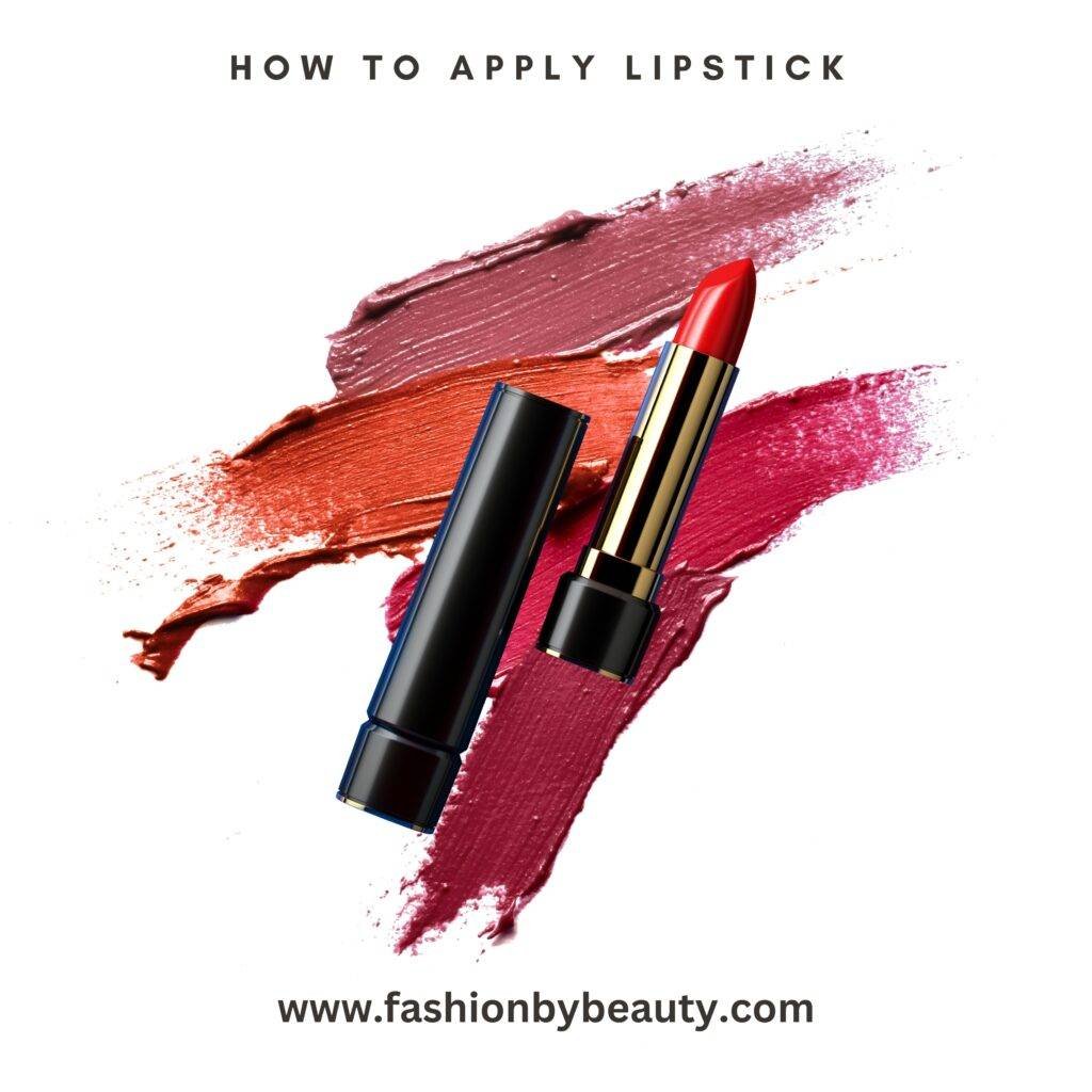 APPLY LIPSTICK WITH PERFECTION