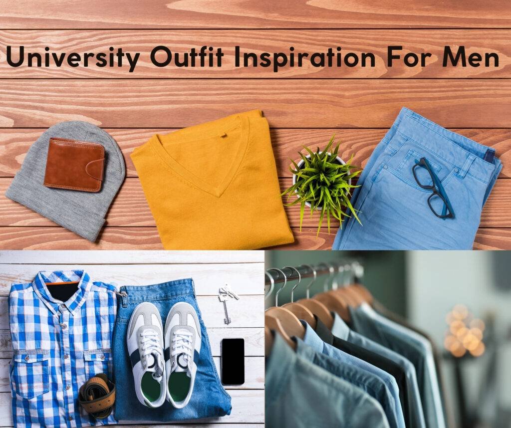 “COLLEGE OR UNIVERSITY OUTFIT IDEAS FOR MEN”