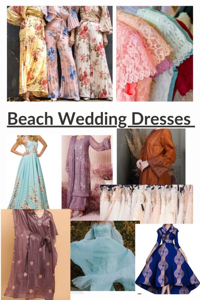 WEDDING ATTIRE FOR BEACH WEDDINGS: